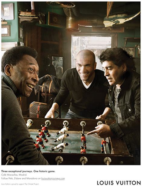 Louis Vuitton launches campaign with Pele, Maradona .